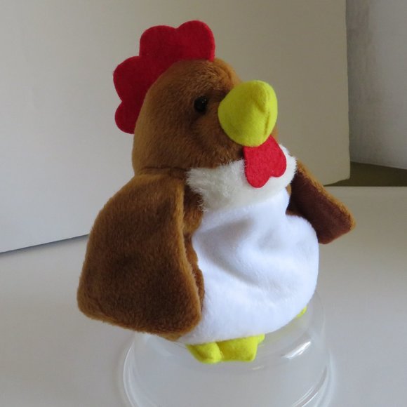 CHICKEN 6" Plush Stuffed Animal Farmhouse brown broody hen - Picture 1 of 9